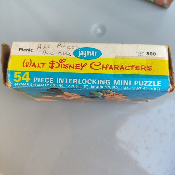 Vintage Mickey Mouse Puzzle - Picture 2 of 2